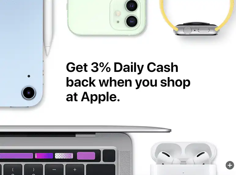 Apple Card 3 Cash Back