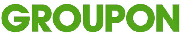 The word GROUPON in bold, uppercase green letters on a white background.