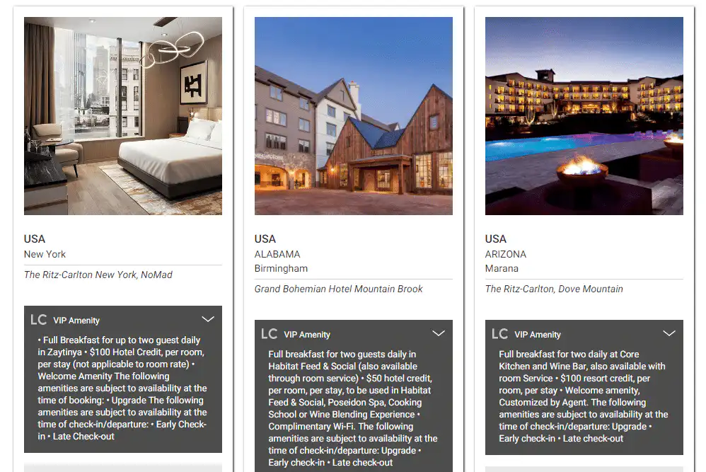 Mastercard Gold Card Hotel Benefit Comparison