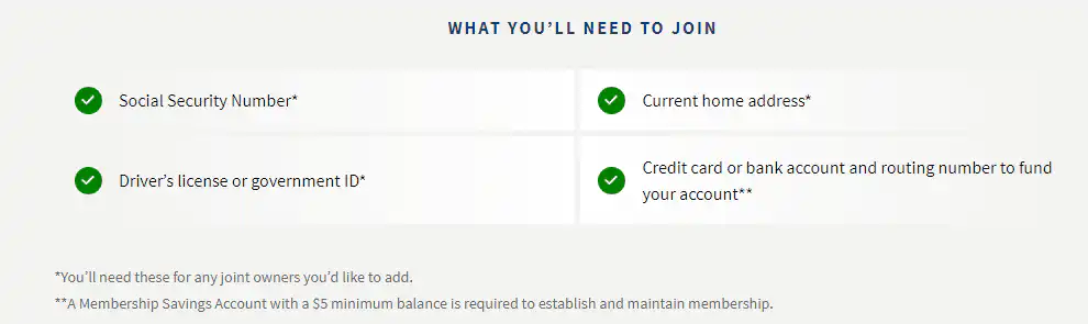 Nfcu What You Need To Join