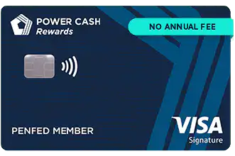 Penfed Power Cash Rewards Visa Signature Card