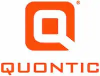 The image shows the Quontic logo with a large, stylized orange “Q” above the word “QUONTIC” in orange, all on a white background.
